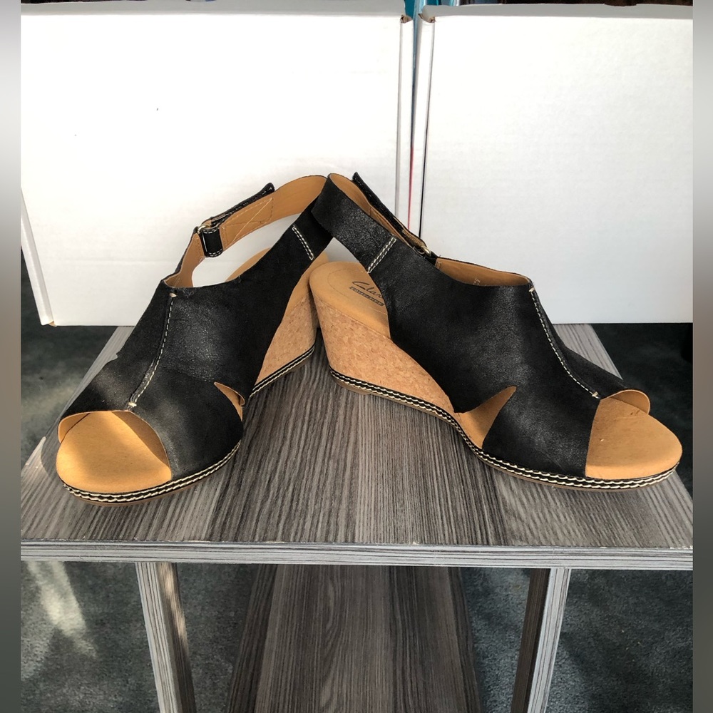 Clarks Helio Float Wedge Sandal